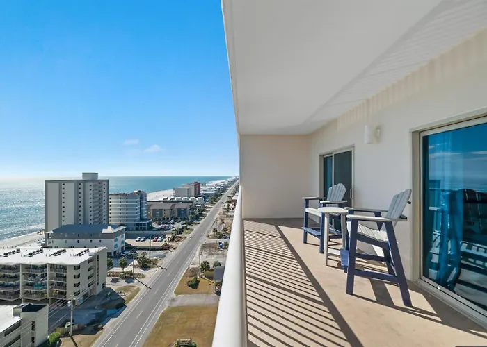 Apartment Crystal Tower 1408 Beachside Pool-lazy River-super Views-free Service Gulf Shores